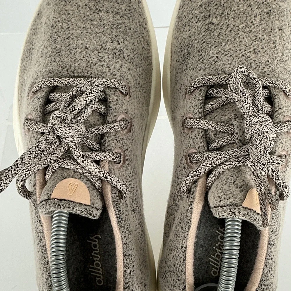 Allbirds‎ Women's Size 9 Wool Runners Grey Knit Sneakers Mizzies Shoes